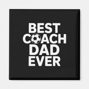 Champion Mentor Bester Coach Dad Ever Fußballtrain Magnet
