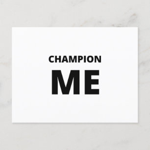 CHAMPION MICH POSTKARTE