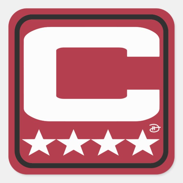 Champion Patch - ATL Red Sticker (Vorderseite)