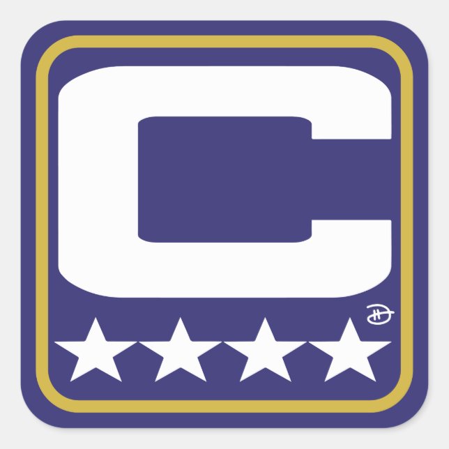 Champion Patch - BAL Lila Aufkleber (Vorderseite)