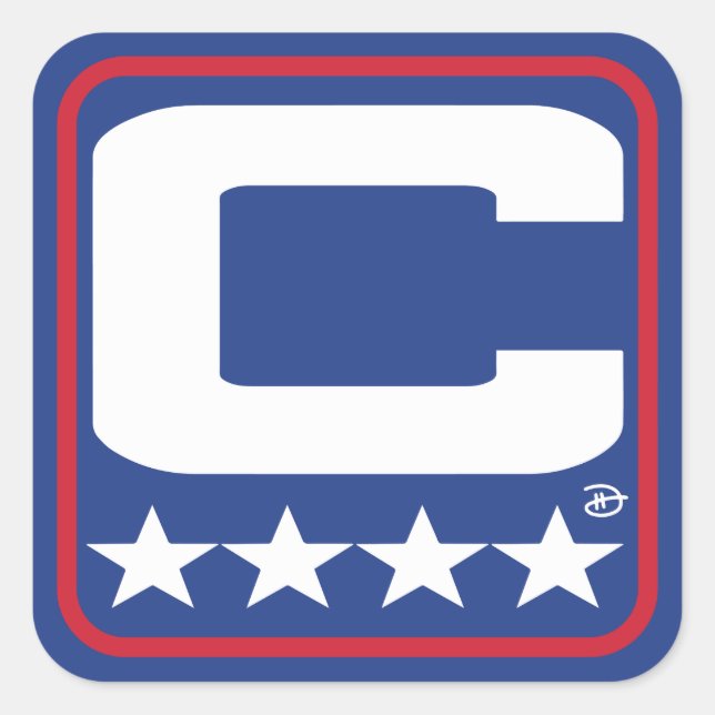 Champion Patch - BUF Blue Sticker (Vorderseite)