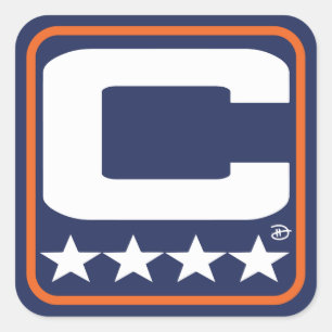 Champion Patch - CHI Blue Sticker