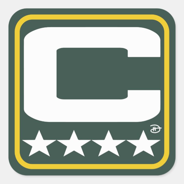 Champion Patch - GB Green Sticker (Vorderseite)