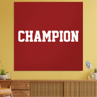 CHAMPION Sportlich Weiße Schrift Auf Fett Vintage