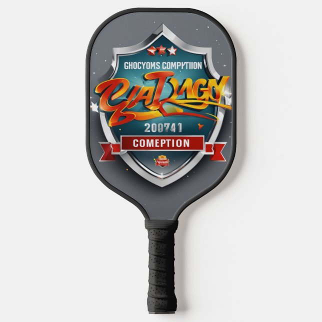 Champion Style Carbon Fiber Pickleball Paddle (Vorderseite)