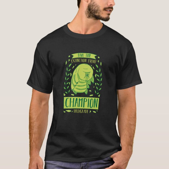 Champion Tardigrade - Geschenk T-Shirt (Vorderseite)