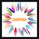 CHAMPION: Text bearbeiten für sich Poster<br><div class="desc"></div>