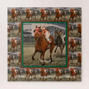 Champion Thorougbred Seabiscuit besiegt Favoriten Puzzle
