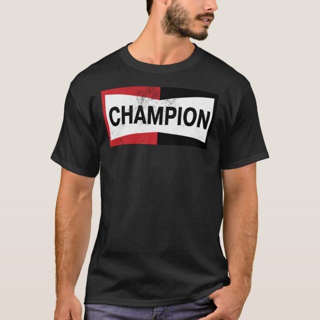 Champion Vintag Logo Classic T - Shirt (Vorderseite)