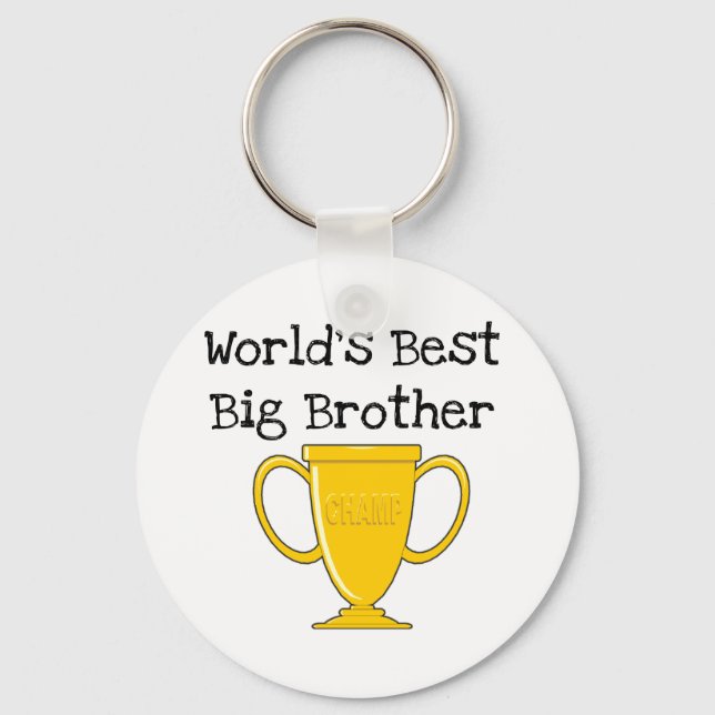 Champion World's Best Big Brother Schlüsselanhänger (Vorderseite)