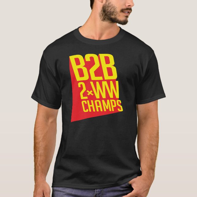 Champions B2Bs 2xWW T-Shirt (Vorderseite)