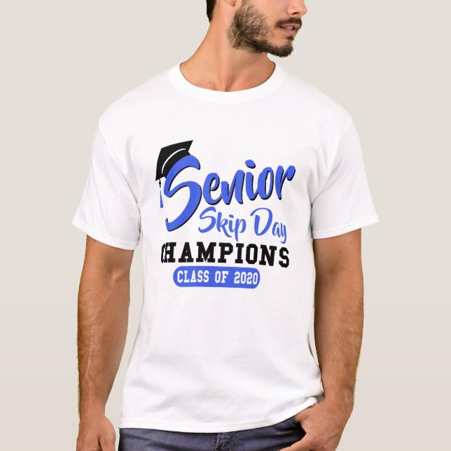 Champions Class of 2020 Funny T-Shirt (Vorderseite)