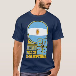 Champions der Argentinier-Weltmeisterschaft 2022 T-Shirt