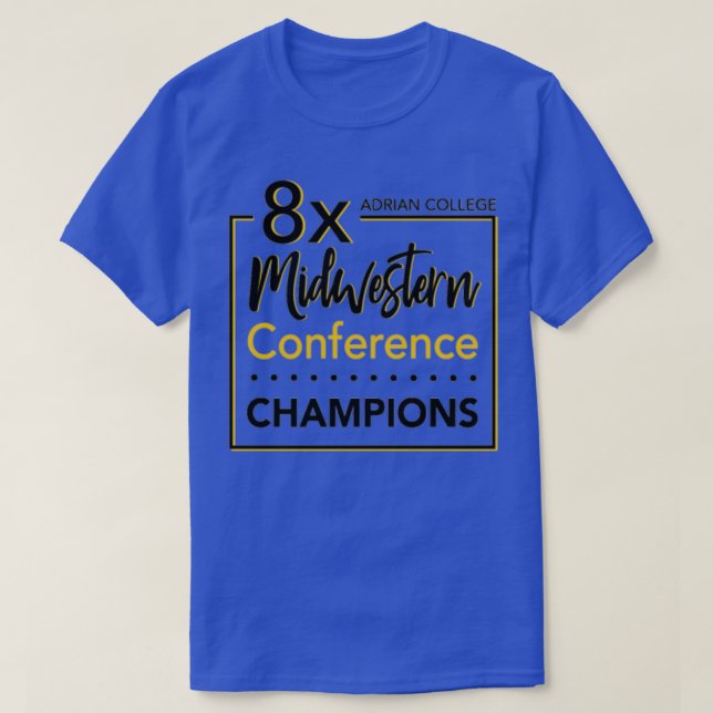 Champions der Midwest Conference T-Shirt (Design vorne)