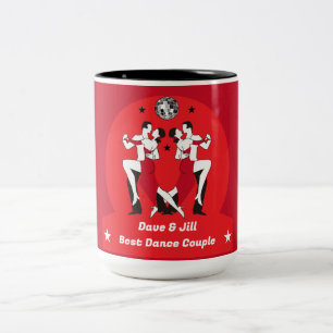Champions des Ballroom-Tanzes Zweifarbige Tasse