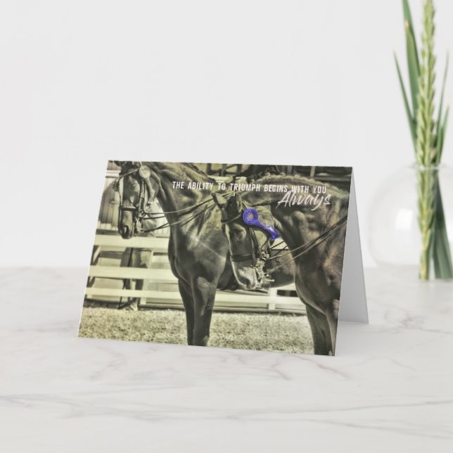 CHAMPIONS Grußkarte Dankeskarte (Vorderseite)