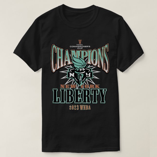 Champions Lead des New Yorker Liberty-Kommissars T-Shirt (Design vorne)