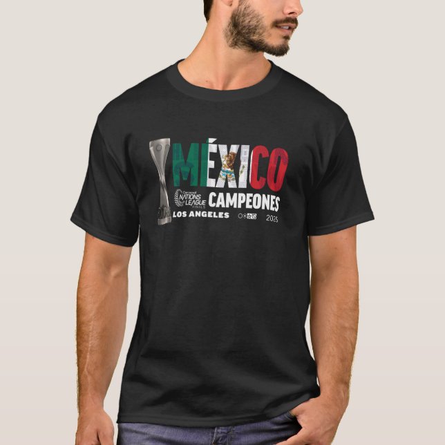 Champions Mexico Concacaf Nations League. T-Shirt (Vorderseite)