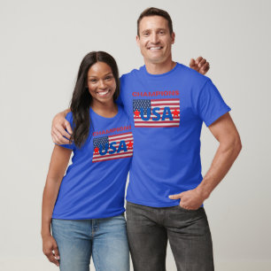 Champions Original USA Fahne Klassik T-Shirts