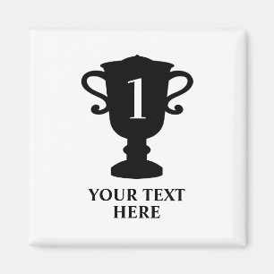 Champion's Trophäenpreis Custom Kühlschrankmagne Magnet