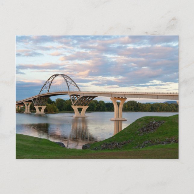 Champlain Bridge Postkarte (Vorderseite)