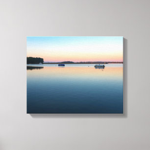 Champlain Sonnenaufgang in der Bucht von San Alben Leinwanddruck