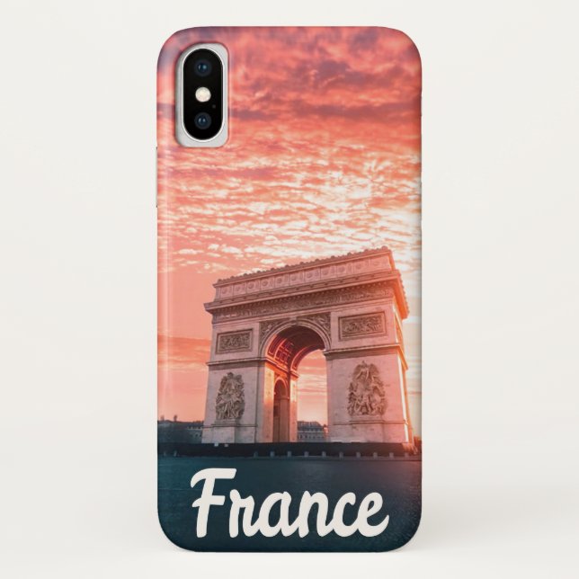 Champs-Élysées Frankreich Paris Case-Mate iPhone Hülle (Rückseite)