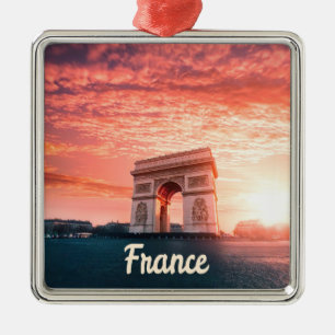 Champs-Élysées Frankreich Paris Ornament Aus Metall