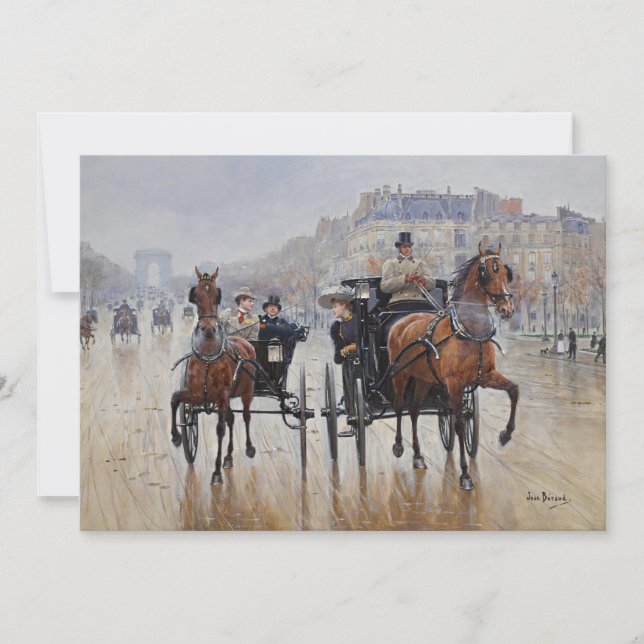 Champs-Élysées | Jean Béraud (Vorderseite)