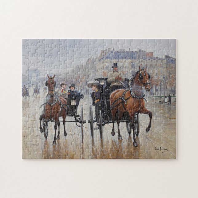 Champs-Élysées | Jean Béraud Puzzle (Horizontal)