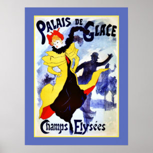 Champs Elysées Palais de Glace Poster