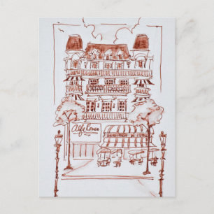 Champs Elysees   Paris, Frankreich Postkarte