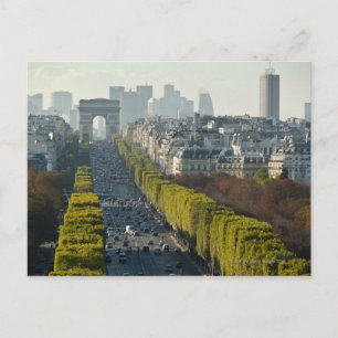 Champs ElysŽes Postkarte