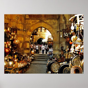 Chan al-Chalili-Markt Poster