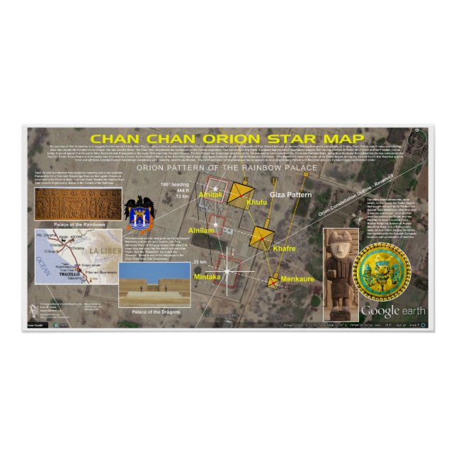Chan Chan Orion Star Map Poster (Vorderseite)