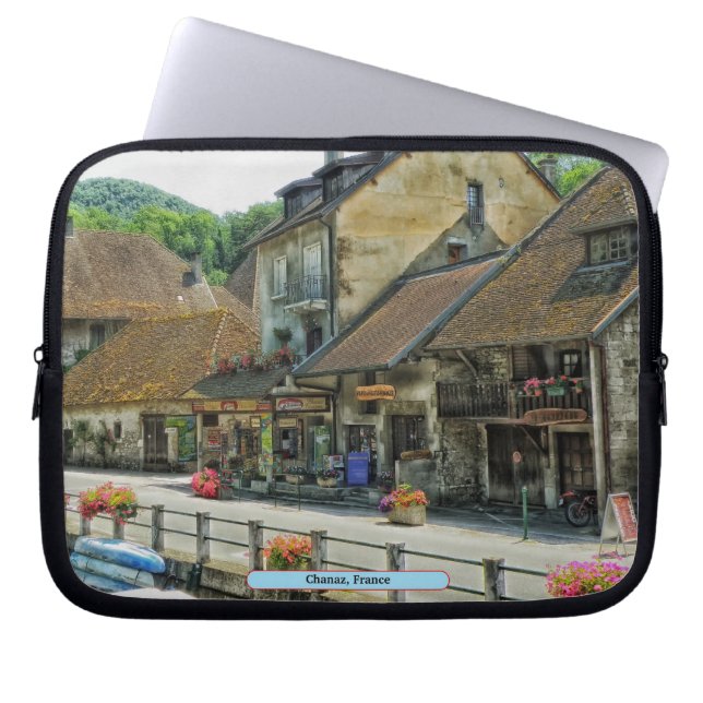 Chanaz, Frankreich Laptopschutzhülle (Vorderseite)
