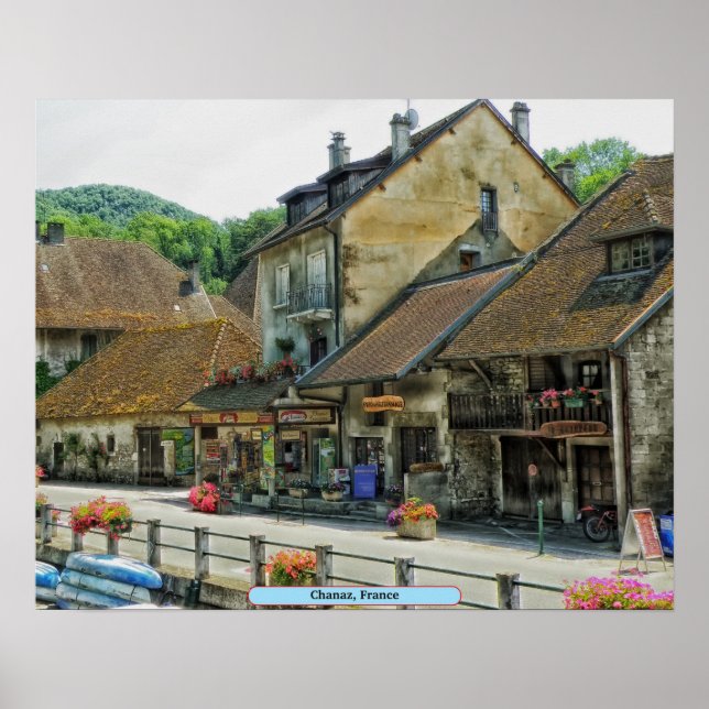Chanaz, Frankreich Poster (Vorne)