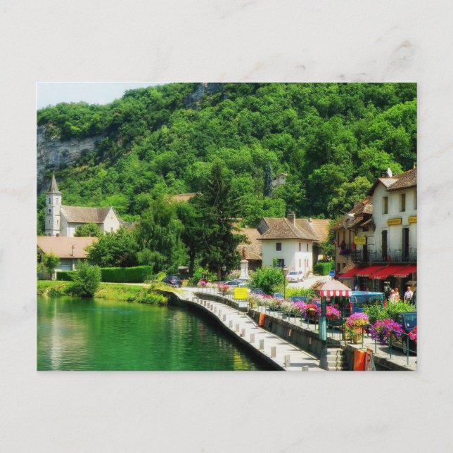 Chanaz, Frankreich Postkarte (Vorderseite)