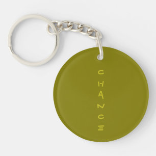 Chance Acrylischer Schlüsselanhänger