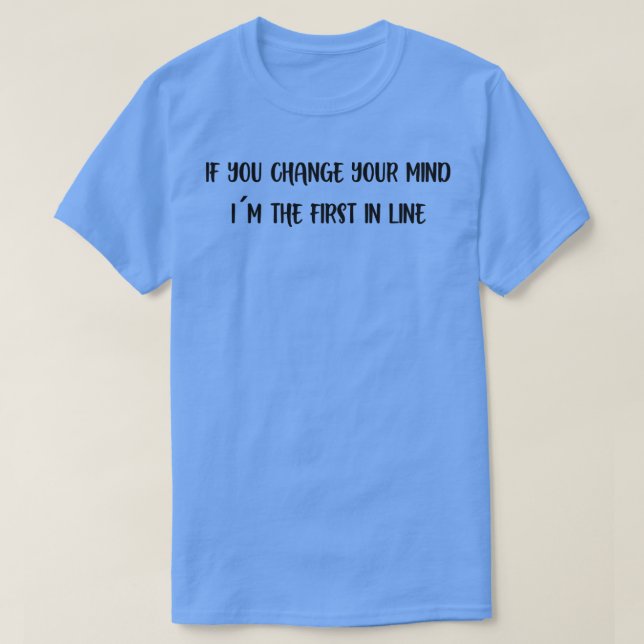 Chance auf Schwarz T-Shirt (Design vorne)