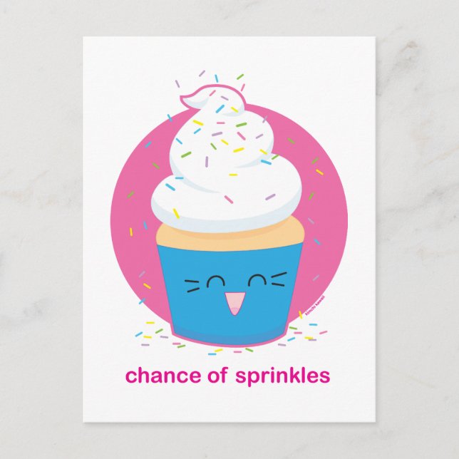 Chance auf Sprinkles Postkarte (Vorderseite)