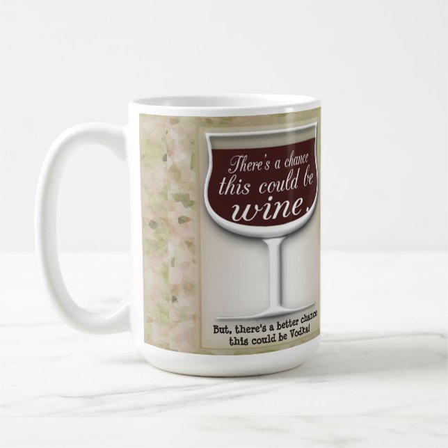 Chance dieses könnte Wine Kaffeetasse (Links)