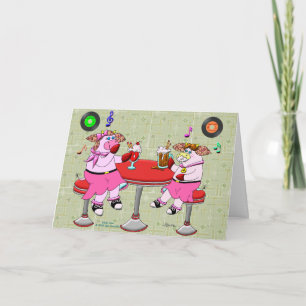 Chance Made Us Sisters, Hearts Made Us Friends Karte