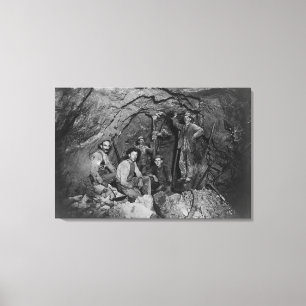 Chance Mine Lead Mining in Coeur d'Alene, ID Leinwanddruck