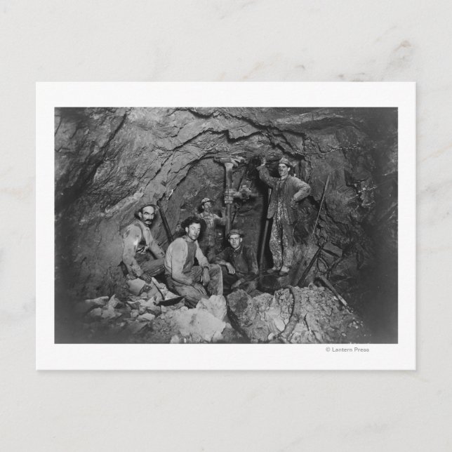 Chance Mine Lead Mining in Coeur d'Alene, ID Postkarte (Vorderseite)