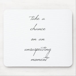 Chance Mouse Pad Mousepad