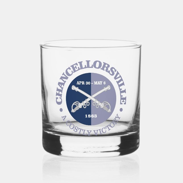Chancellorsville (B&G) Whiskyglas (Vorderseite)