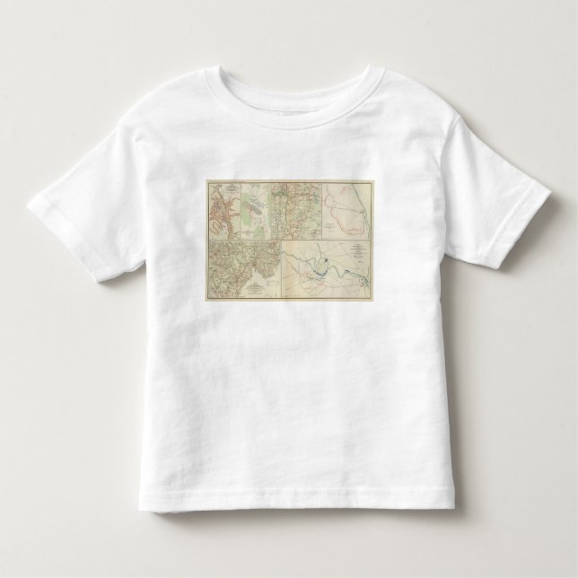Chancellorsville Buckingham, Appomattox Landkreise Kleinkind T-shirt (Vorderseite)
