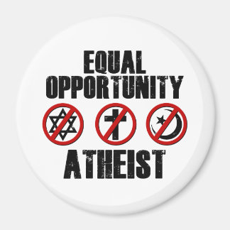 Chancengleichheit Atheist Magnet