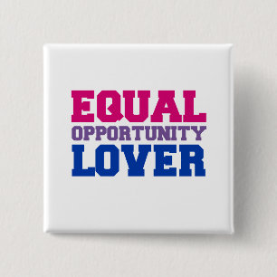 Chancengleichheits-Liebhaber Button